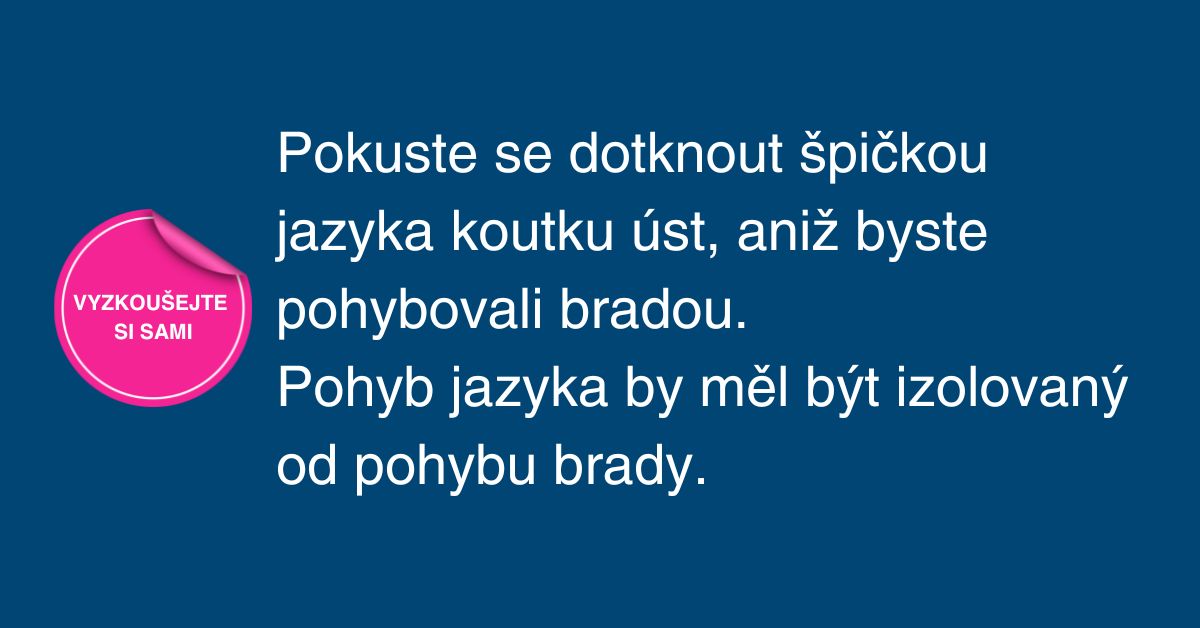 Tesárková - vyzkoušejte si sami - orofaciální motorika_up